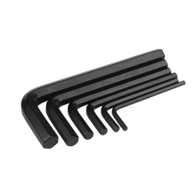 Black Oxide M0.9 M1.27 M1.5 M2 M2.5 M3 M4 M5 M6 M8 L Shape Flat Head Allen Wrench Hex Key